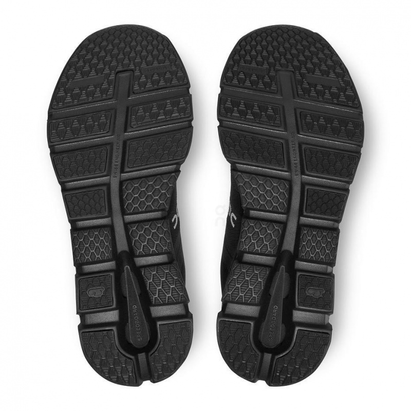 Black On Cloudrunner Waterproof Women's Road Running Shoes | USA_ON8533