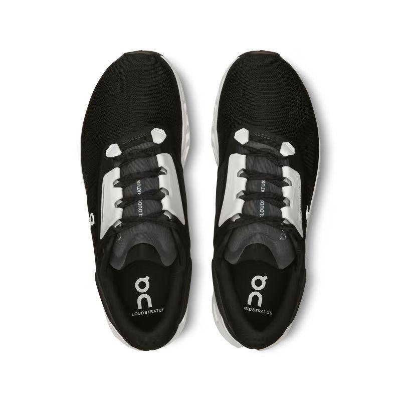 Black On Cloudstratus 3 Men's Road Running Shoes | USA_ON8245