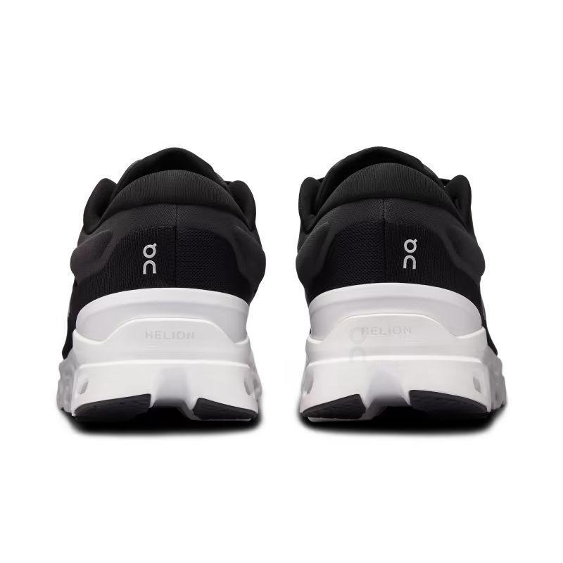 Black On Cloudstratus 3 Men's Road Running Shoes | USA_ON8245