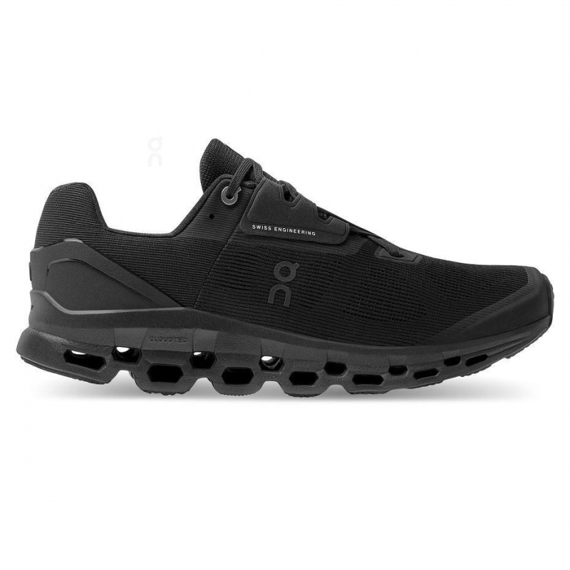 Black On Cloudstratus Men\'s Road Running Shoes | USA_ON8840