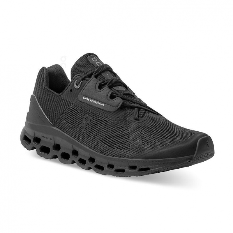 Black On Cloudstratus Women's Road Running Shoes | USA_ON8206