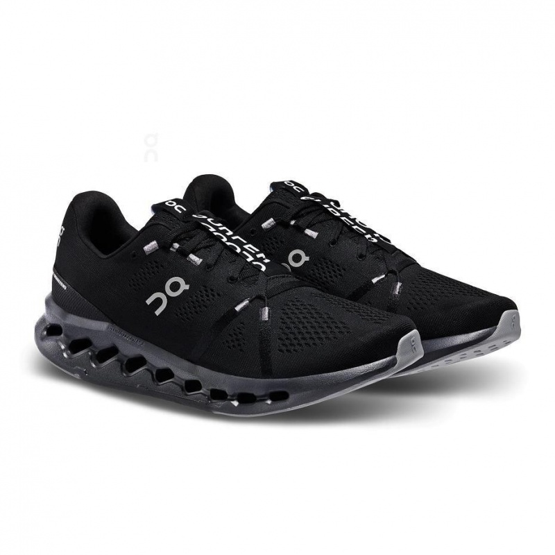 Black On Cloudsurfer Men's Road Running Shoes | USA_ON8688