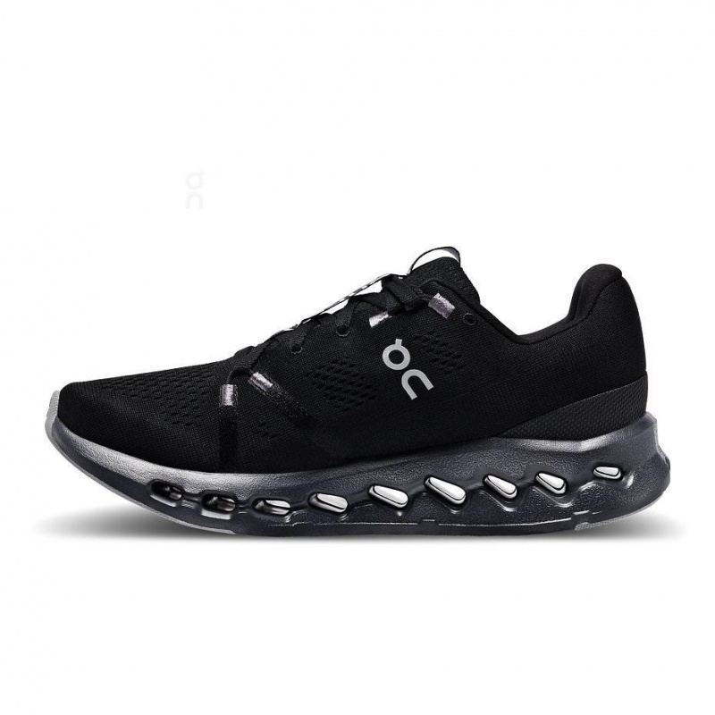 Black On Cloudsurfer Women's Road Running Shoes | USA_ON8405