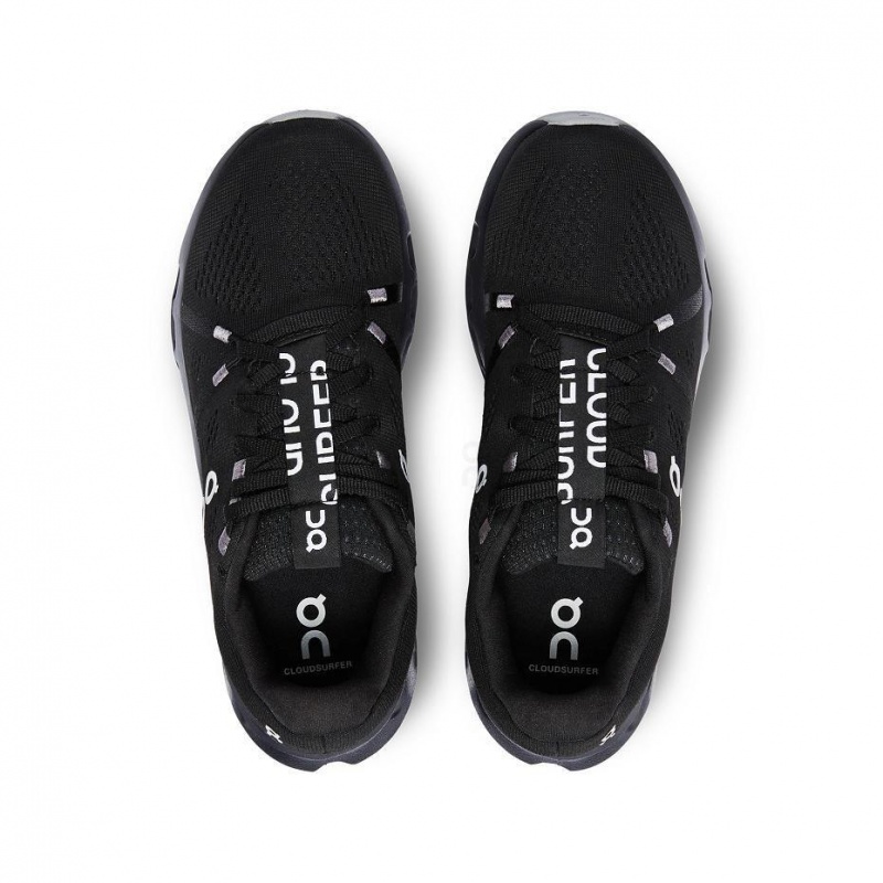 Black On Cloudsurfer Women's Road Running Shoes | USA_ON8405