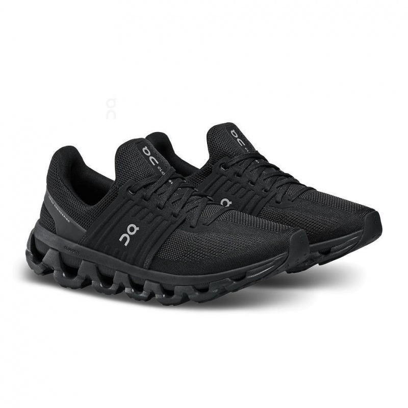 Black On Cloudswift 3 AD Women's Sneakers | USA_ON8858