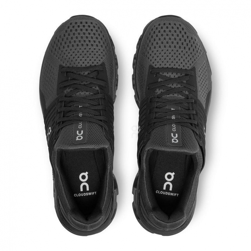 Black On Cloudswift Men's Road Running Shoes | USA_ON8729