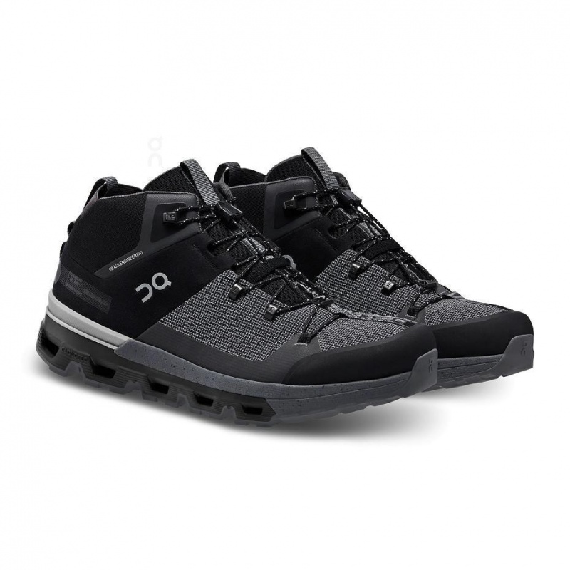 Black On Cloudtrax Men's Hiking Boots | USA_ON8493