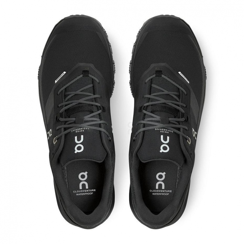Black On Cloudventure Waterproof Men's Trail Running Shoes | USA_ON8023