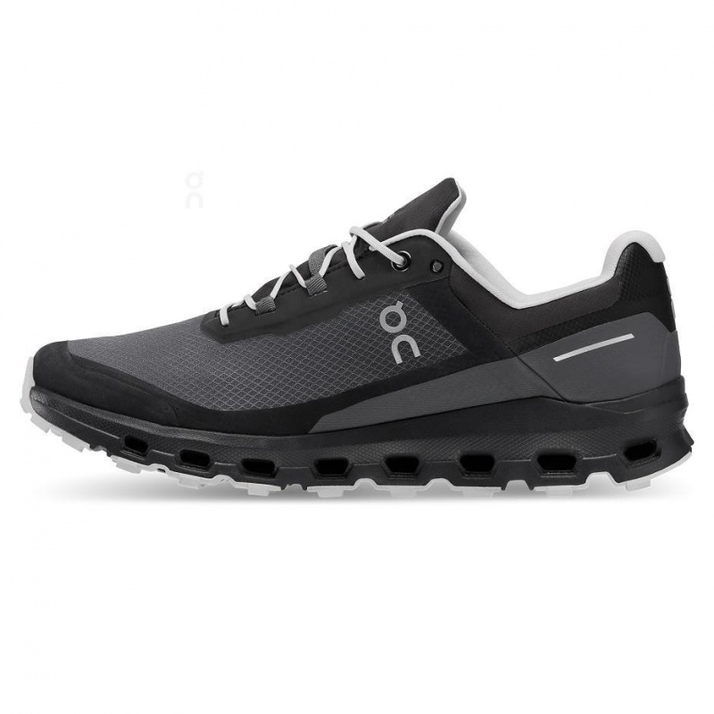 Black On Cloudvista Waterproof Men's Trail Running Shoes | USA_ON8291