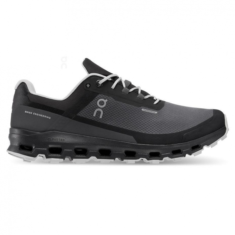 Black On Cloudvista Waterproof Men\'s Trail Running Shoes | USA_ON8291