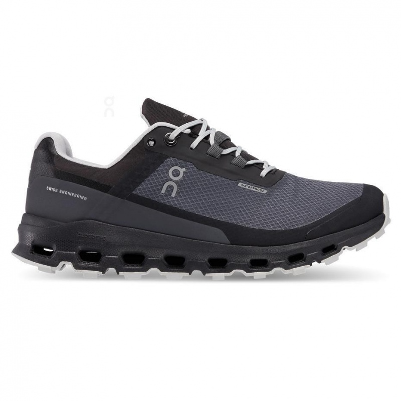 Black On Cloudvista Waterproof Women\'s Trail Running Shoes | USA_ON8695