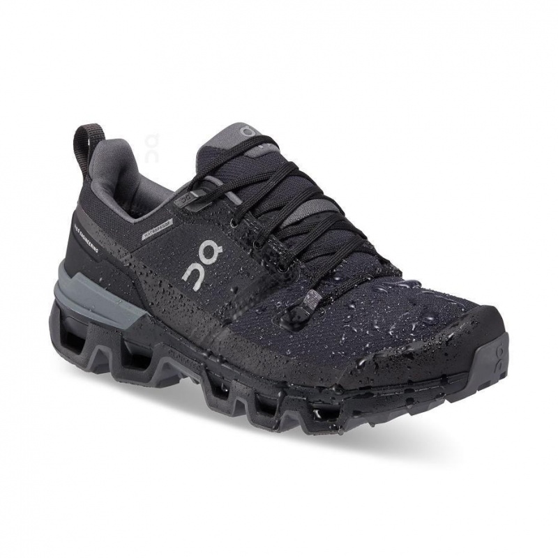 Black On Cloudwander Waterproof Women's Hiking Shoes | USA_ON8337