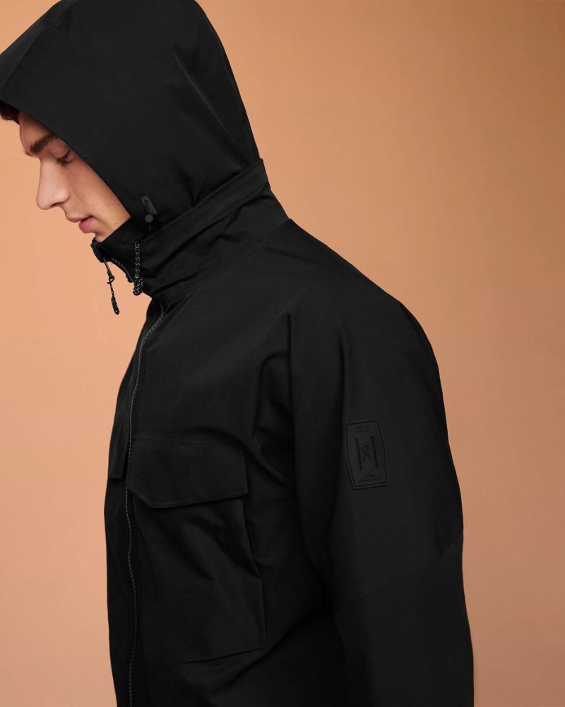 Black On Explorer Men's Jackets | USA_ON8927