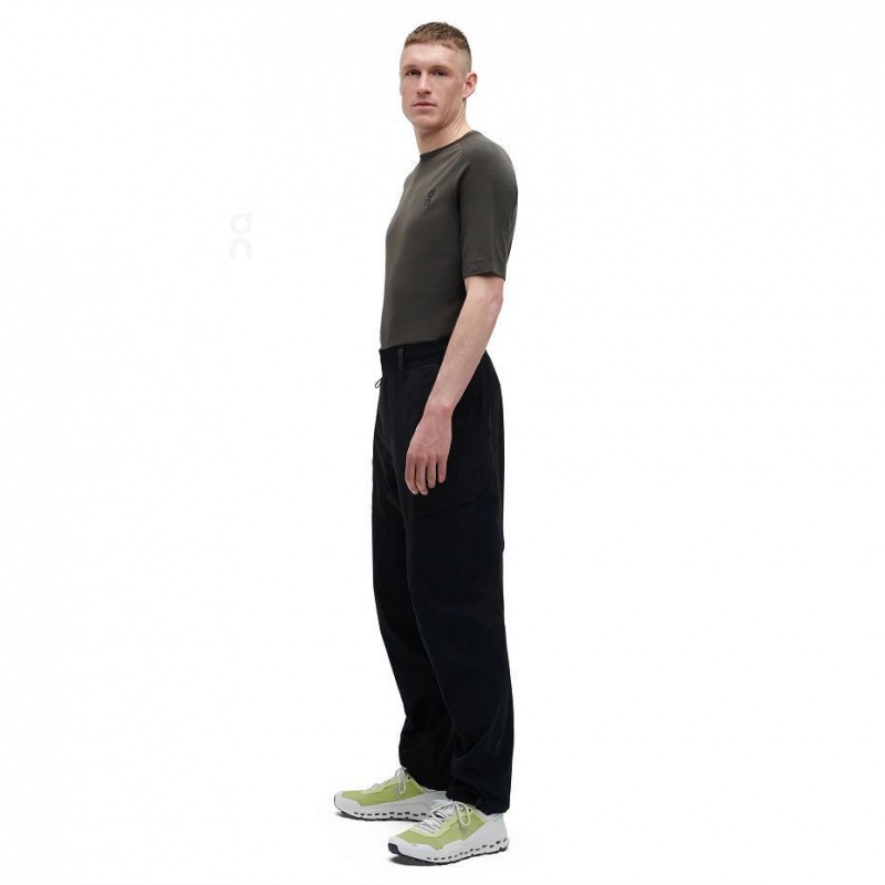 Black On Explorer Men's Pants | USA_ON9068