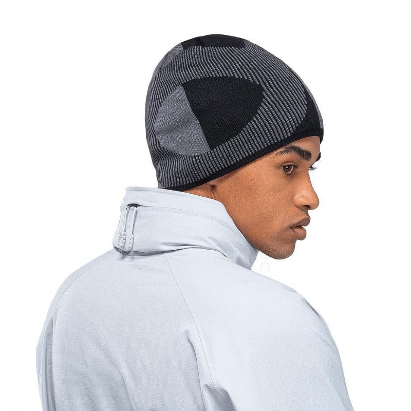 Black On Explorer Merino Men's Beanie | USA_ON8364