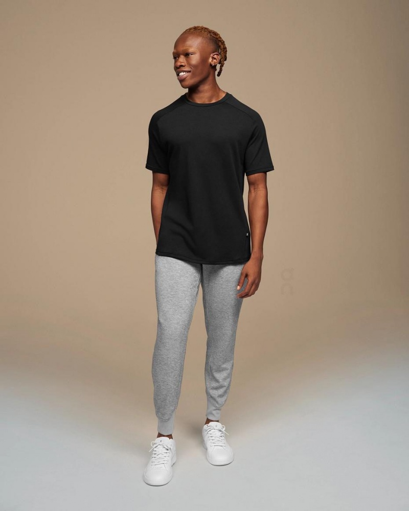 Black On Focus-T Men's T-shirts | USA_ON8614