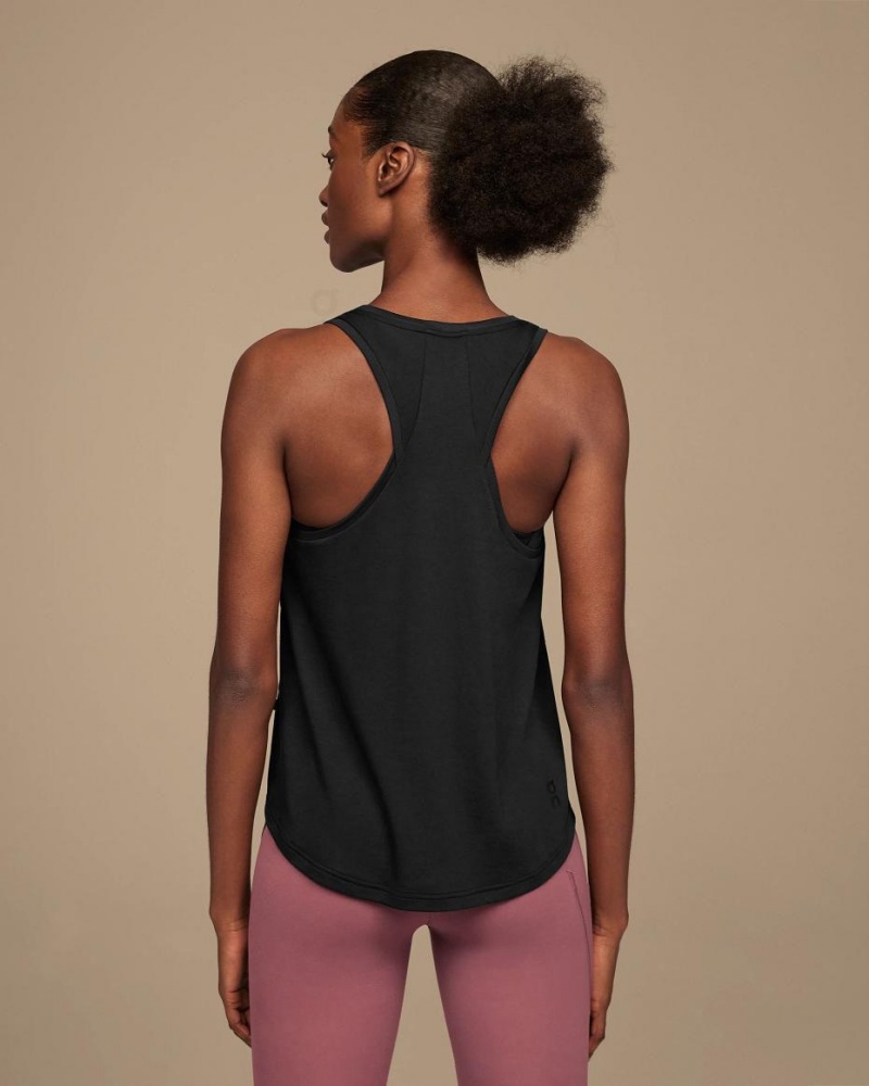 Black On Focus Women's Tank | USA_ON1183