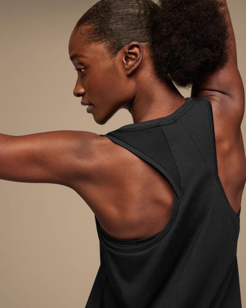 Black On Focus Women's Tank | USA_ON1183