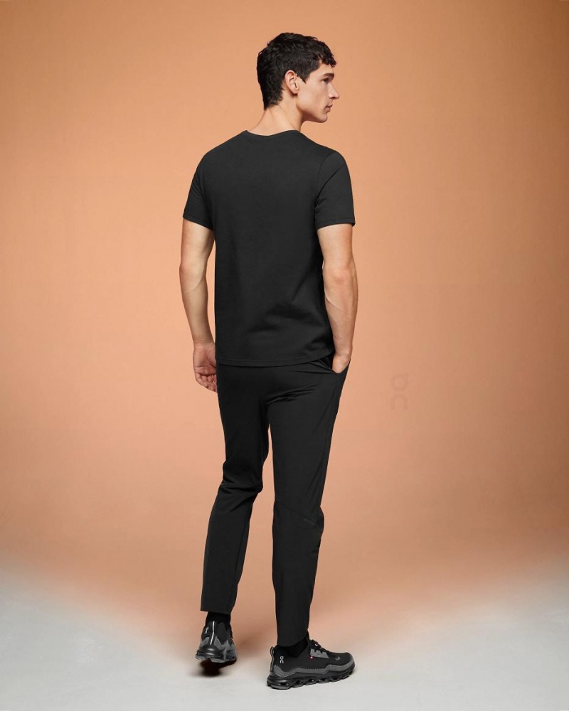Black On Graphic-T Men's T-shirts | USA_ON8226