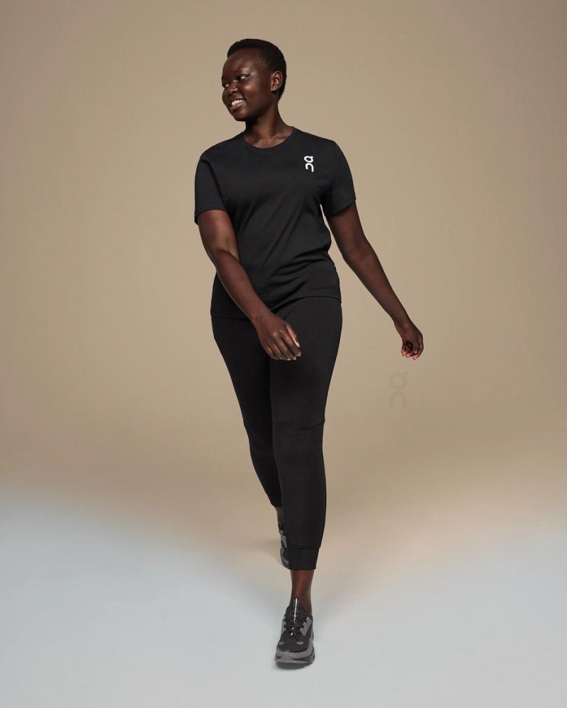 Black On Graphic-T Women's T-shirts | USA_ON8557