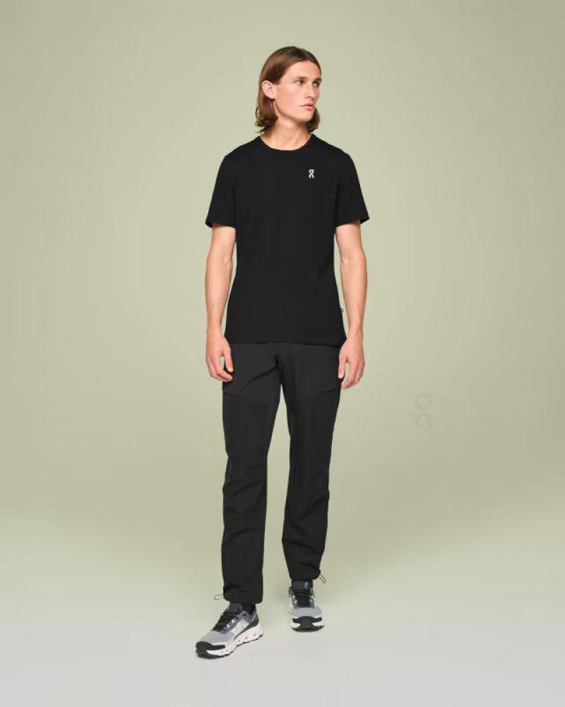 Black On Graphic Men\'s T-shirts | USA_ON8939
