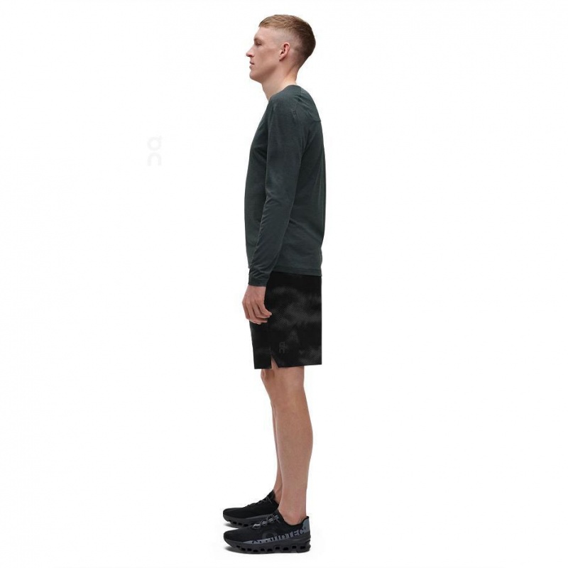 Black On Hybrid Lumos Men's Shorts | USA_ON8361