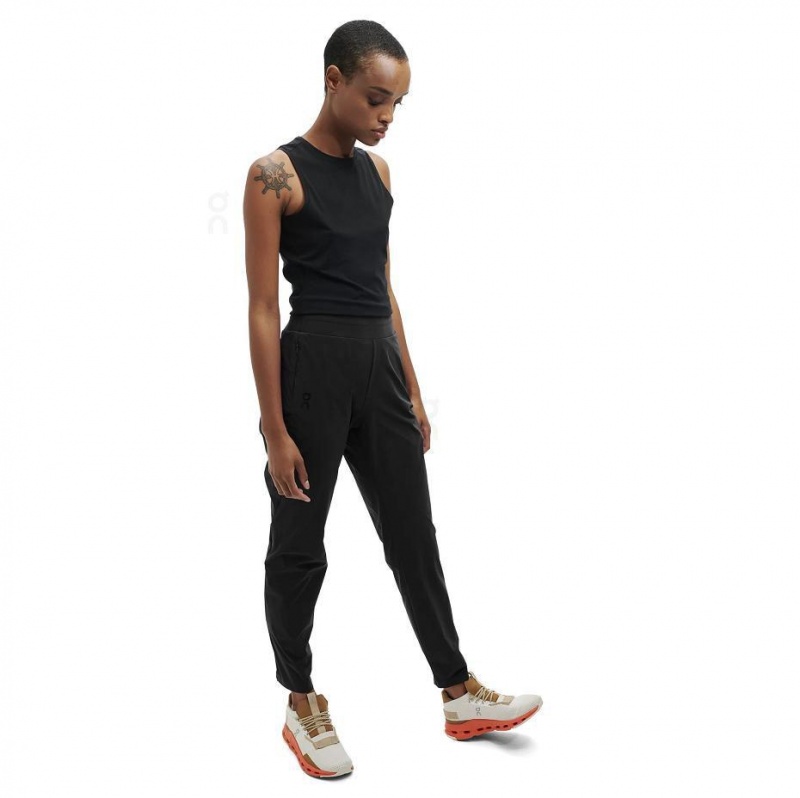 Black On Lightweight Women's Pants | USA_ON8946