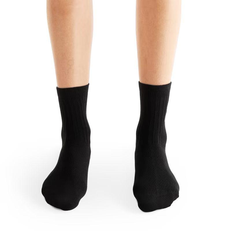 Black On Logo 3-Pack Men's Socks | USA_ON8963