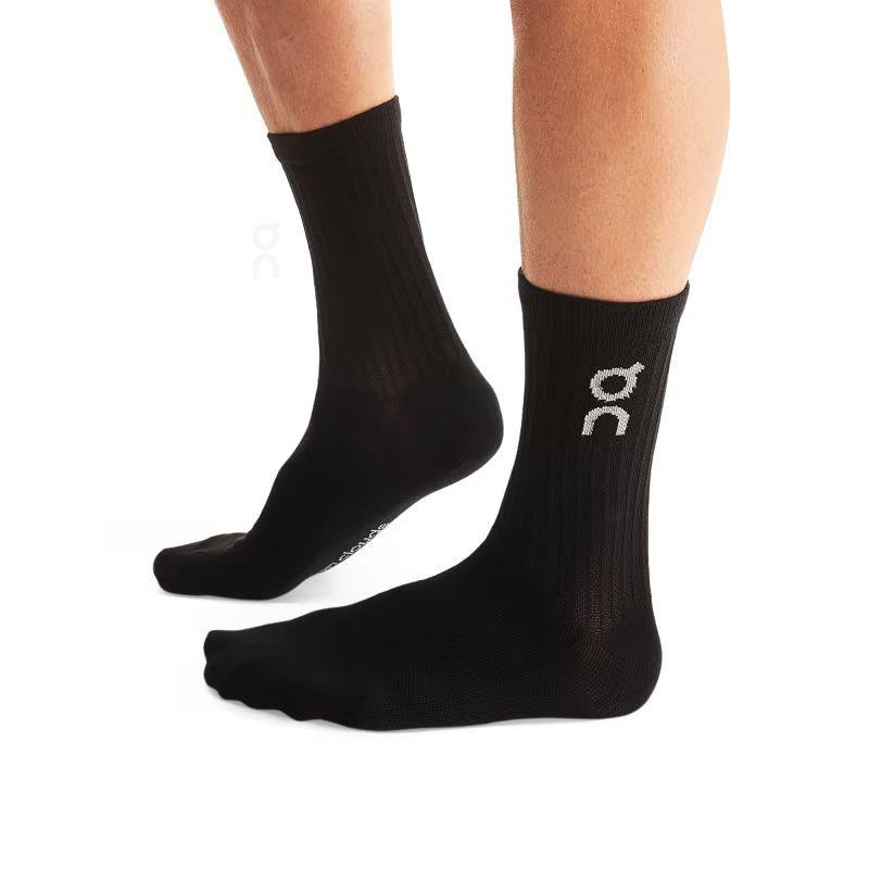 Black On Logo 3-Pack Men\'s Socks | USA_ON8963