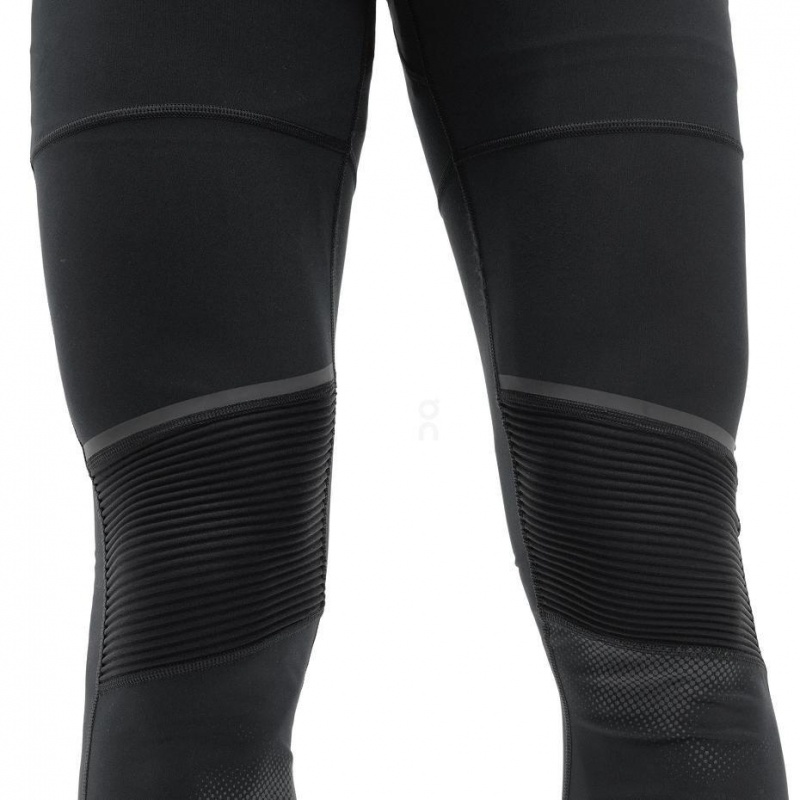Black On Long Lumos Men's Tights | USA_ON8747
