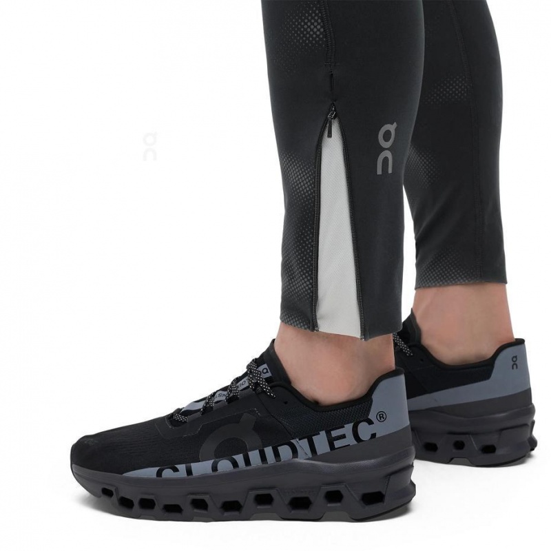 Black On Long Lumos Men's Tights | USA_ON8747