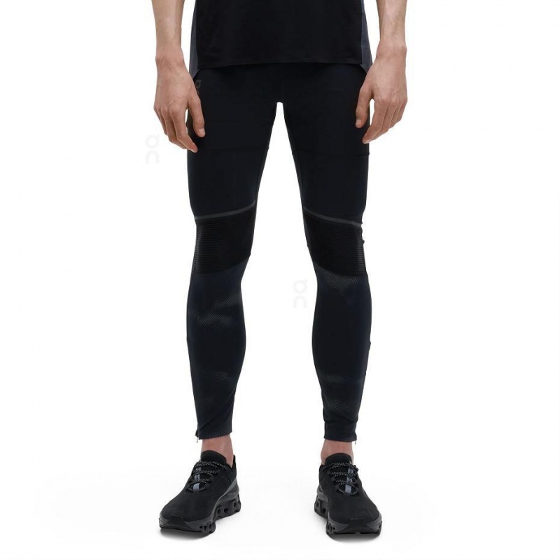 Black On Long Lumos Men\'s Tights | USA_ON8747