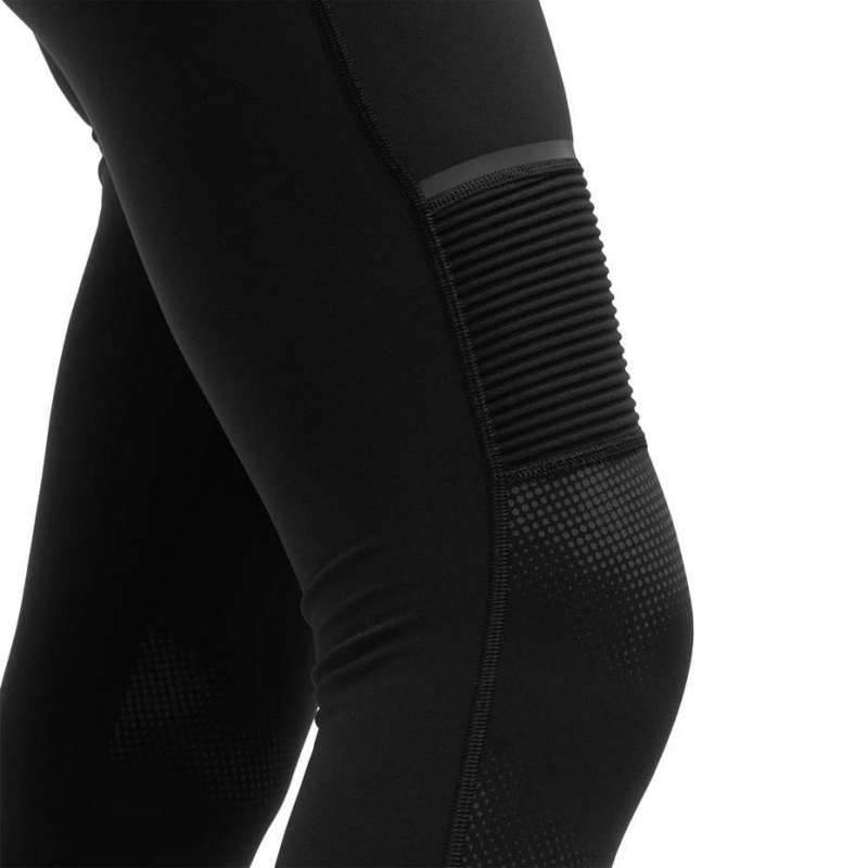 Black On Long Lumos Women's Tights | USA_ON8288