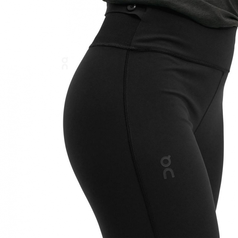 Black On Long Lumos Women\'s Tights | USA_ON8288