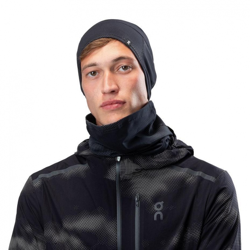 Black On Lumos Men's Beanie | USA_ON8740