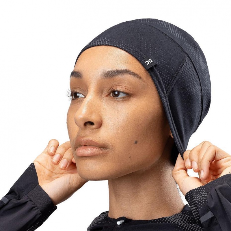 Black On Lumos Men's Beanie | USA_ON8740