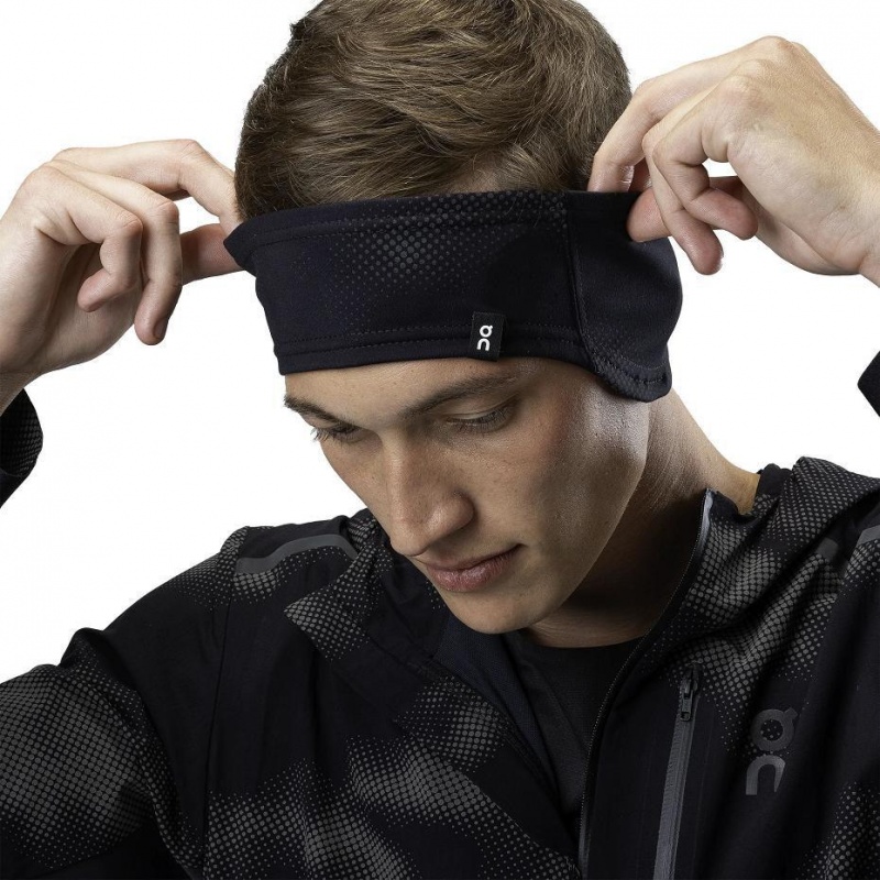 Black On Lumos Men's Headband | USA_ON8078
