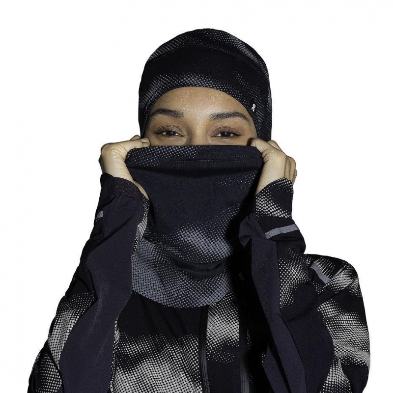 Black On Lumos Neck Men's Gaiter | USA_ON8086