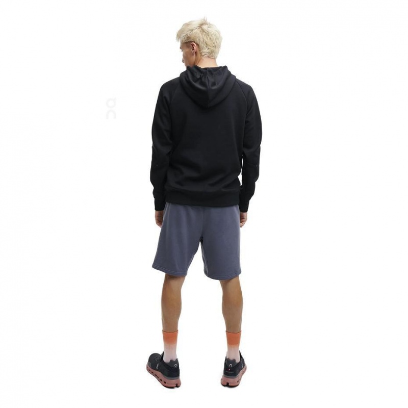 Black On Men's Hoodie | USA_ON8653