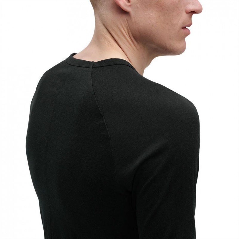 Black On Merino-T Men's T-shirts | USA_ON8460