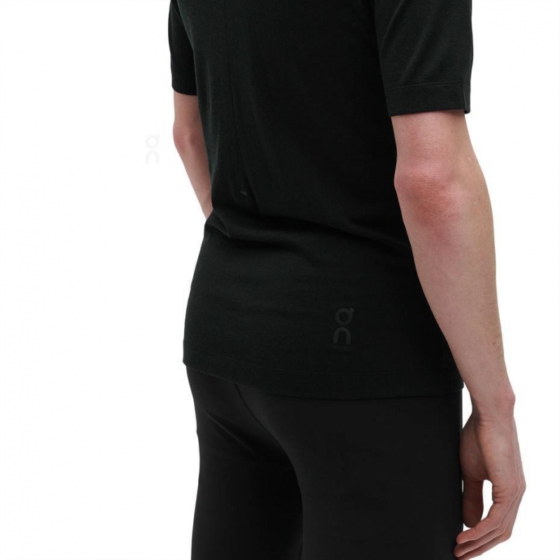 Black On Merino-T Men's T-shirts | USA_ON8460