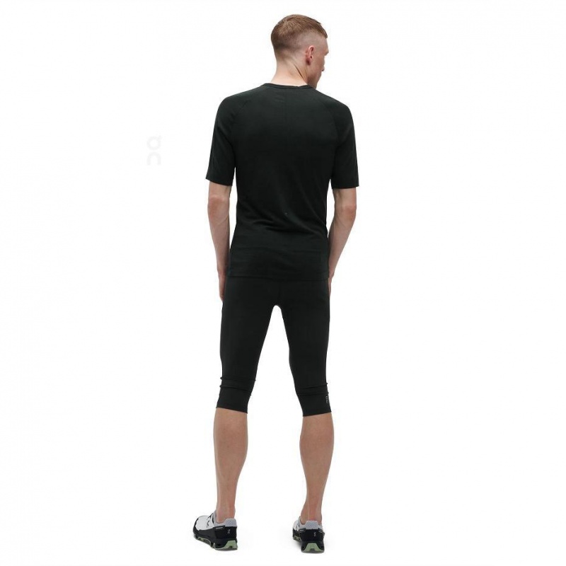 Black On Merino-T Men's T-shirts | USA_ON8460