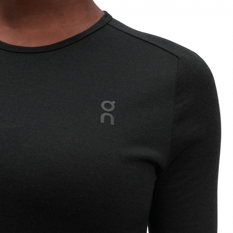 Black On Merino-T Women's T-shirts | USA_ON9037