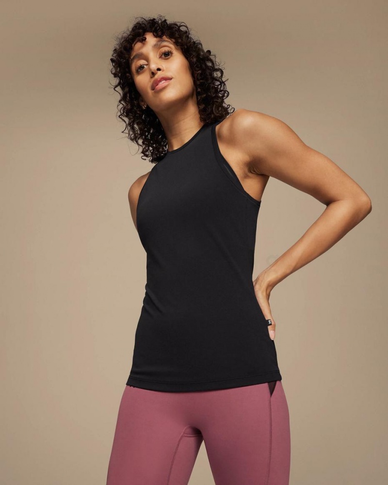 Black On Movement Women\'s Tank | USA_ON8811