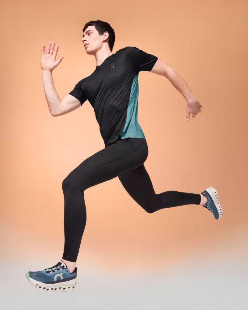 Black On Performance-T Men's T-shirts | USA_ON8282