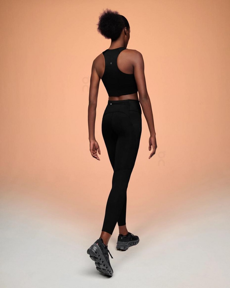 Black On Performance Women's Tights | USA_ON8644