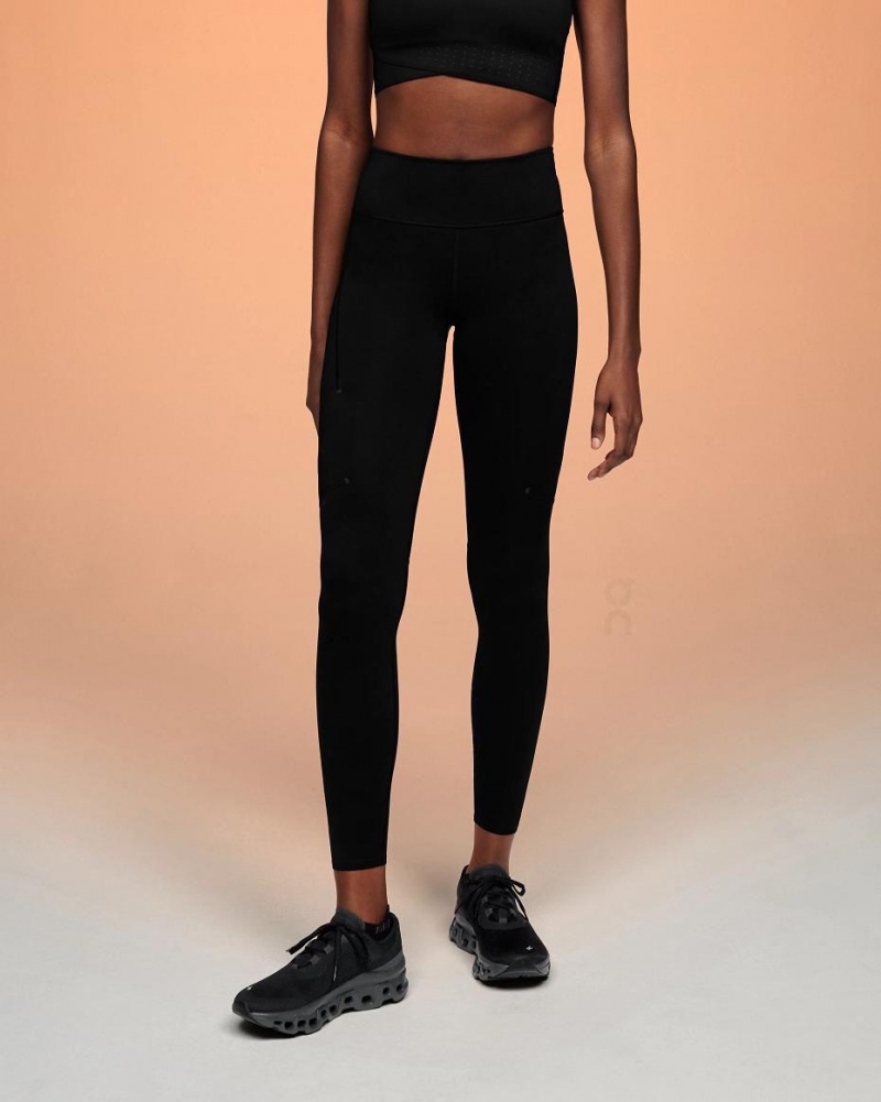 Black On Performance Women's Tights | USA_ON8644