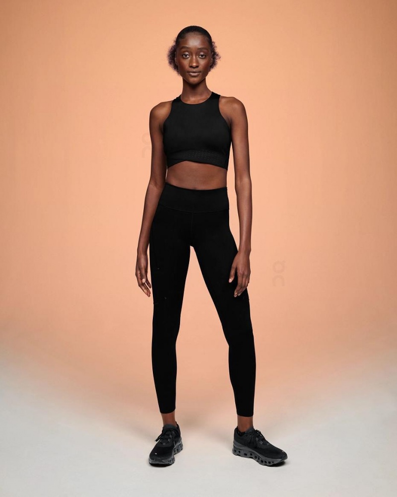 Black On Performance Women's Tights | USA_ON8644