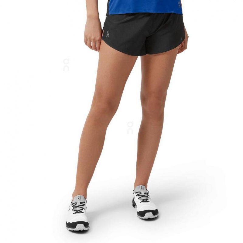 Black On Race Women's Shorts | USA_ON8821