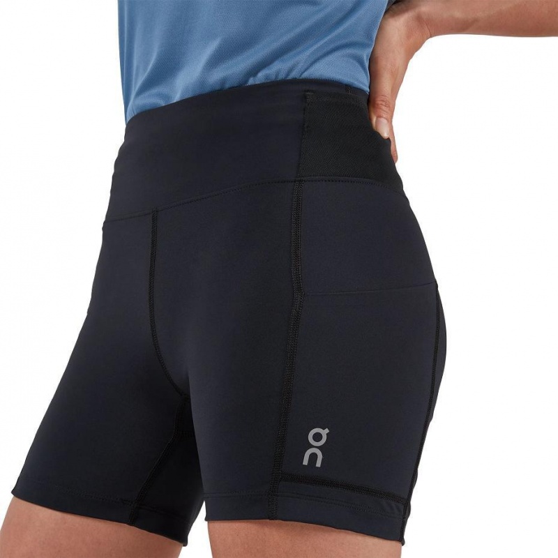 Black On Sprinter Women's Shorts | USA_ON8421